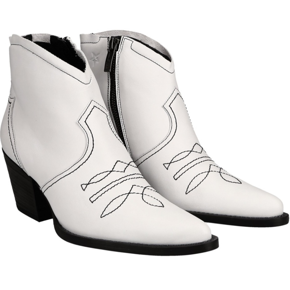 Paul Green Titan white ankle boots US Sz 7.5 (UK 5)